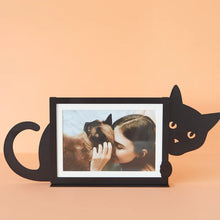 Carica l'immagine nel visualizzatore di Gallery, Portafoto gatto orizzontale