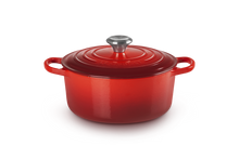 Carica l'immagine nel visualizzatore di Gallery, Cocotte rotonda in ghisa diam.24 Le Creuset