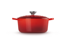 Carica l'immagine nel visualizzatore di Gallery, Cocotte rotonda in ghisa diam.24 Le Creuset