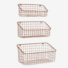 Carica l'immagine nel visualizzatore di Gallery, Iron Wall Baskets