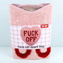 Carica l'immagine nel visualizzatore di Gallery, Fuck off Heart Rug