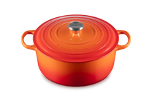 Carica l'immagine nel visualizzatore di Gallery, Cocotte rotonda in ghisa diam.28 Le Creuset