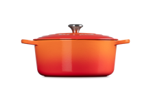 Carica l'immagine nel visualizzatore di Gallery, Cocotte rotonda in ghisa diam.28 Le Creuset