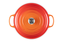 Carica l'immagine nel visualizzatore di Gallery, Cocotte rotonda in ghisa diam.28 Le Creuset