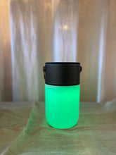 Carica l'immagine nel visualizzatore di Gallery, Cassa Bluetooth con lampada Led nera