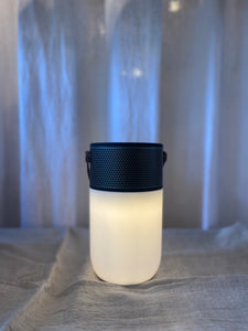 Cassa Bluetooth con lampada Led nera