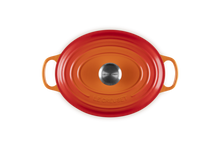 Carica l'immagine nel visualizzatore di Gallery, Cocotte ovale in ghisa diam.27 Le Creuset
