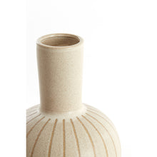 Carica l&#39;immagine nel visualizzatore di Gallery, Vaso ceramica rigato
