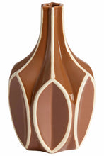 Carica l'immagine nel visualizzatore di Gallery, Bolene vaso in ceramica Brown-Cream
