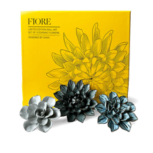 Carica l&#39;immagine nel visualizzatore di Gallery, Set 3 fiori azzurri
