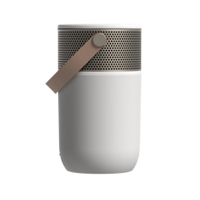 Carica l&#39;immagine nel visualizzatore di Gallery, Cassa Bluetooth con lampada Led beige
