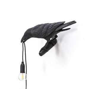 Lampada da parete corvo sx Seletti