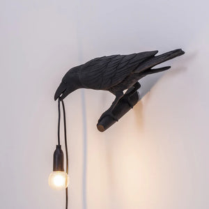Lampada da parete corvo sx Seletti