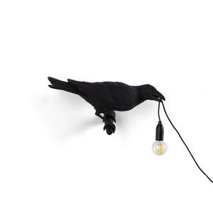 Lampada da parete corvo dx Seletti