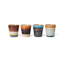 Carica l'immagine nel visualizzatore di Gallery, Set 4 tazzine da espresso in ceramica
