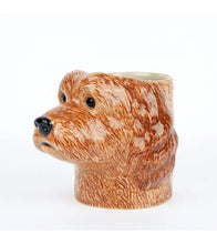 Carica l'immagine nel visualizzatore di Gallery, Cockapoo vasetto in ceramica dipinto a mano
