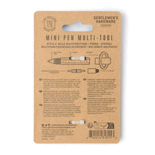 Carica l'immagine nel visualizzatore di Gallery, Portachiavi mini pen multi-tool
