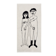 Carica l'immagine nel visualizzatore di Gallery, Asciugmano da corpo "Naked Couple"

