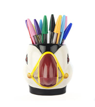Carica l'immagine nel visualizzatore di Gallery, Puffin vasetto in ceramica dipinto a mano
