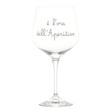 Carica l'immagine nel visualizzatore di Gallery, Set 2 Calici "E' l'ora dell'aperitivo"
