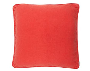 Cuscino lino Corallo