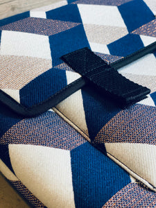 Zainetto geometrie blu