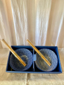 Set noodles con bacchette