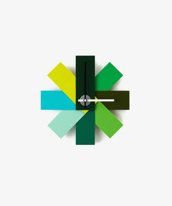 Orologio pantone multicolor verde